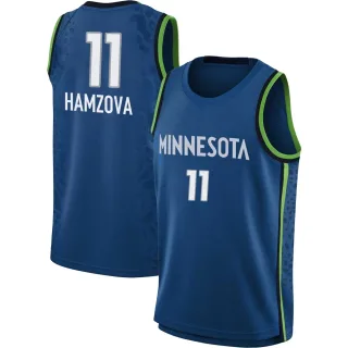 Men's Minnesota Lynx Eliska Hamzova Explorer Edition Victory Blue 2021 Jersey