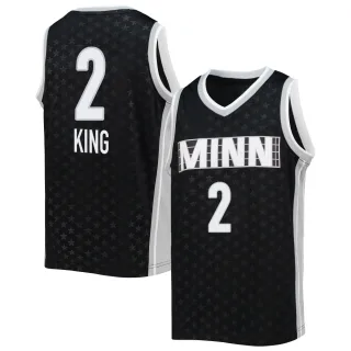 Men's Minnesota Lynx Liatu King Rebel Edition Victory Black 2021 Jersey