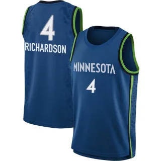 Men's Minnesota Lynx Reigan Richardson Explorer Edition Victory Blue 2021 Jersey