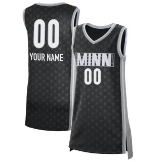 Women's Minnesota Lynx Custom Rebel Edition Victory Black 2021 Jersey