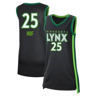 Women's Minnesota Lynx Emese Hof Rebel Edition Victory Black 2023 Jersey