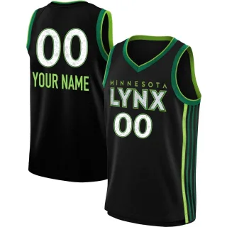 Youth Minnesota Lynx Custom Rebel Edition Victory Black 2023 Jersey